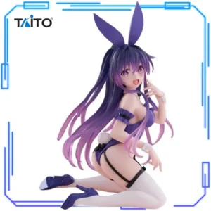 In Stock Taito Original Genuine Date A Live IV Desktop Cute Figure Yatogami Tohka Bunny Ver. 13cm Collections Model Toy Figures