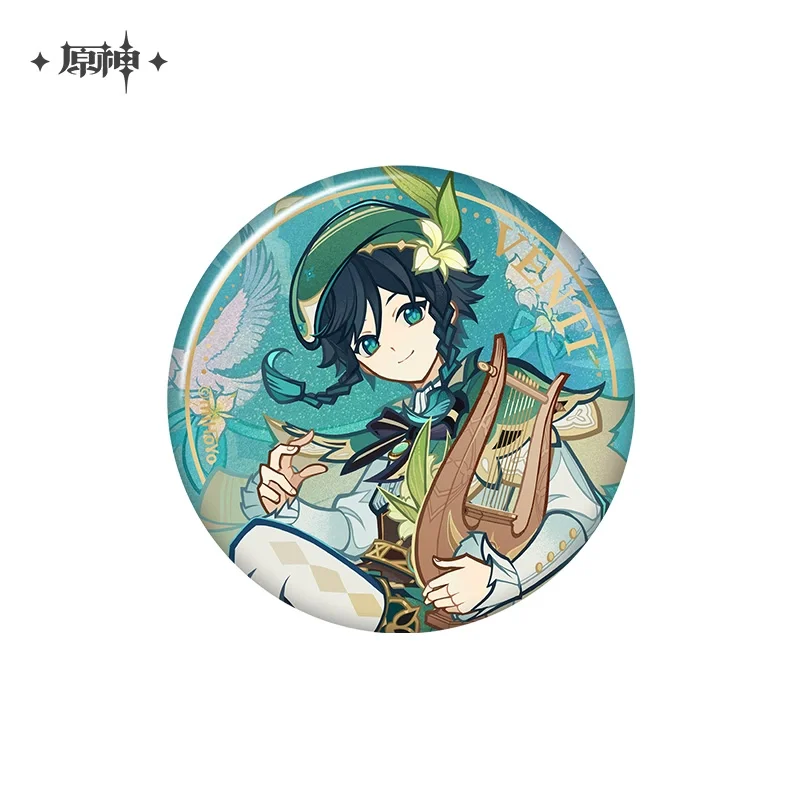 Sunsyea Official Genshin Impact Merch From miHoYo Venti Badge Anime Collection - Image 17