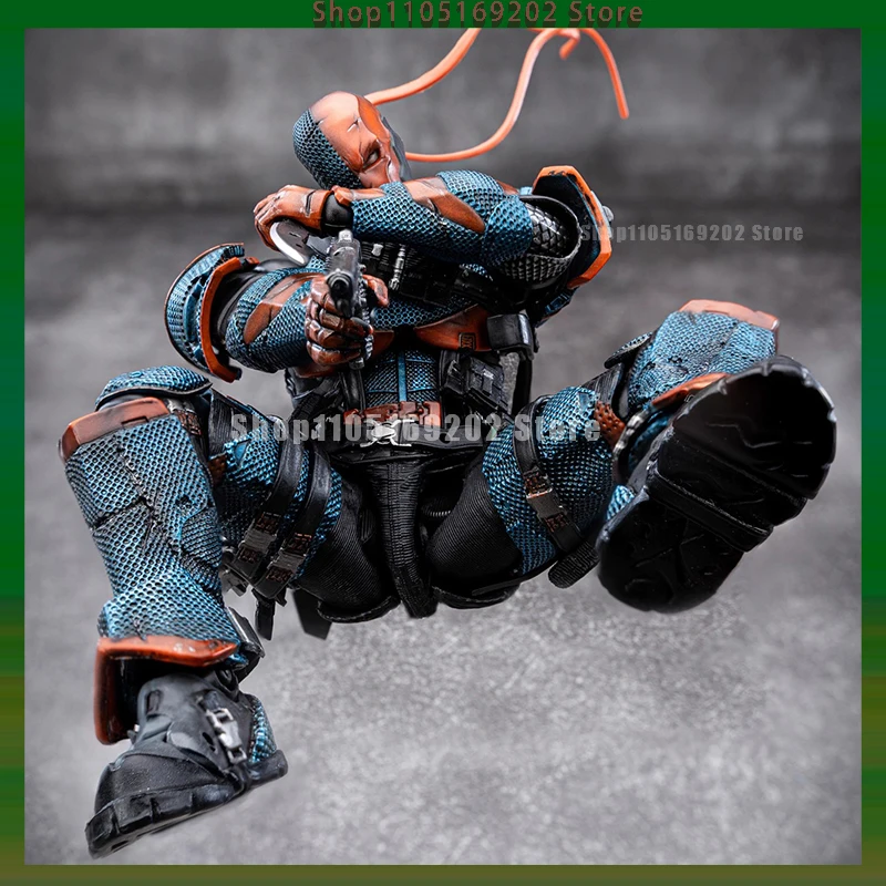 In Stock LPZZ 1/12 ROUNO CUEURE DC002 Deathstroke Arkham Knight Action Figure Model Movable Collectible Model Anime Figures Toys - Image 5
