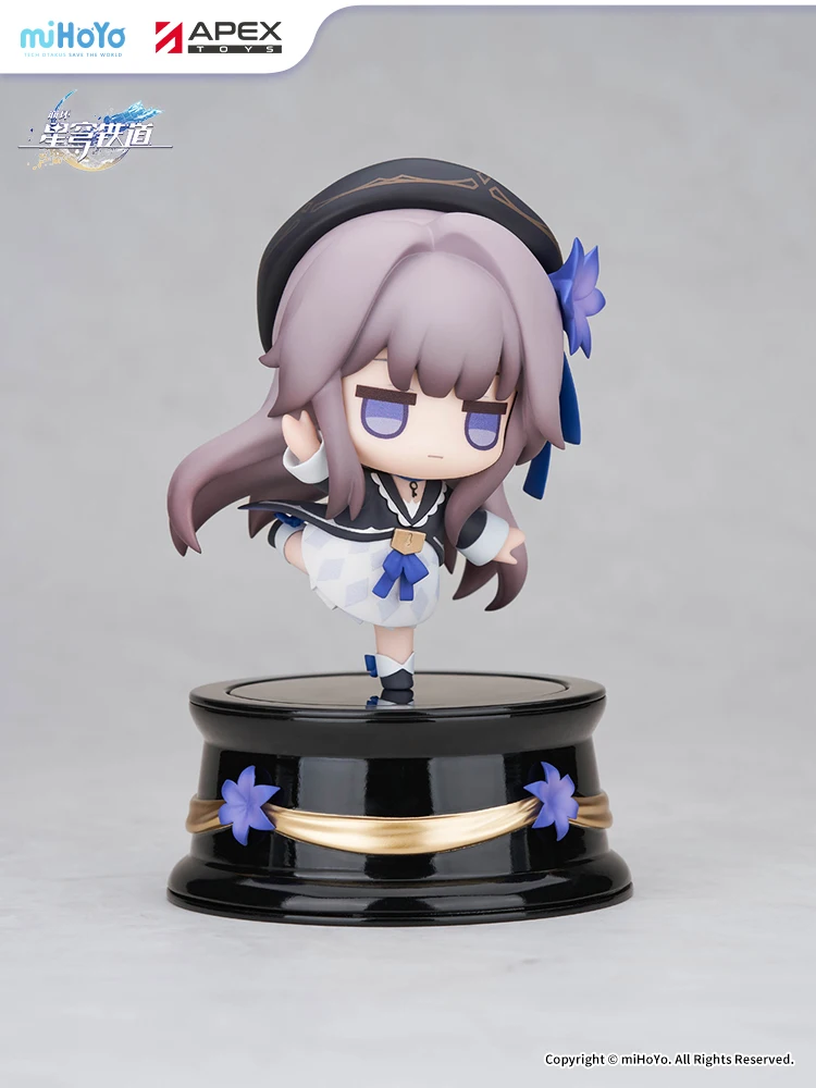 In Stock, Collapse: Star Dome Railway, Black Tower Ver. Zhuanzhuan Series Q Version, Action Figure Collection Gifts