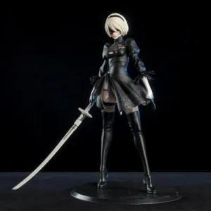 NieR:Automata Anime Action Figure YoRHa No. 2 Type B 28cm Model PVC Collection Dolls Statue Christmas Gifts Toys