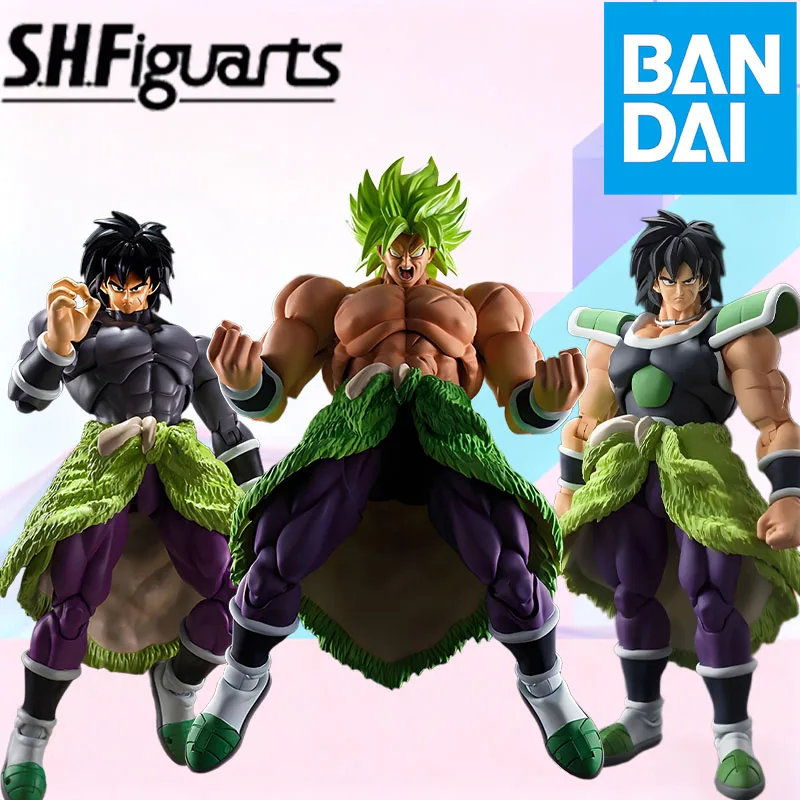 In Stock BANDAI Original Box S.H.Figuarts BROLY FULL POWER BROLY SUPER HERO NYCC SDCC SHF Action Figure Model ToyGift for Kid