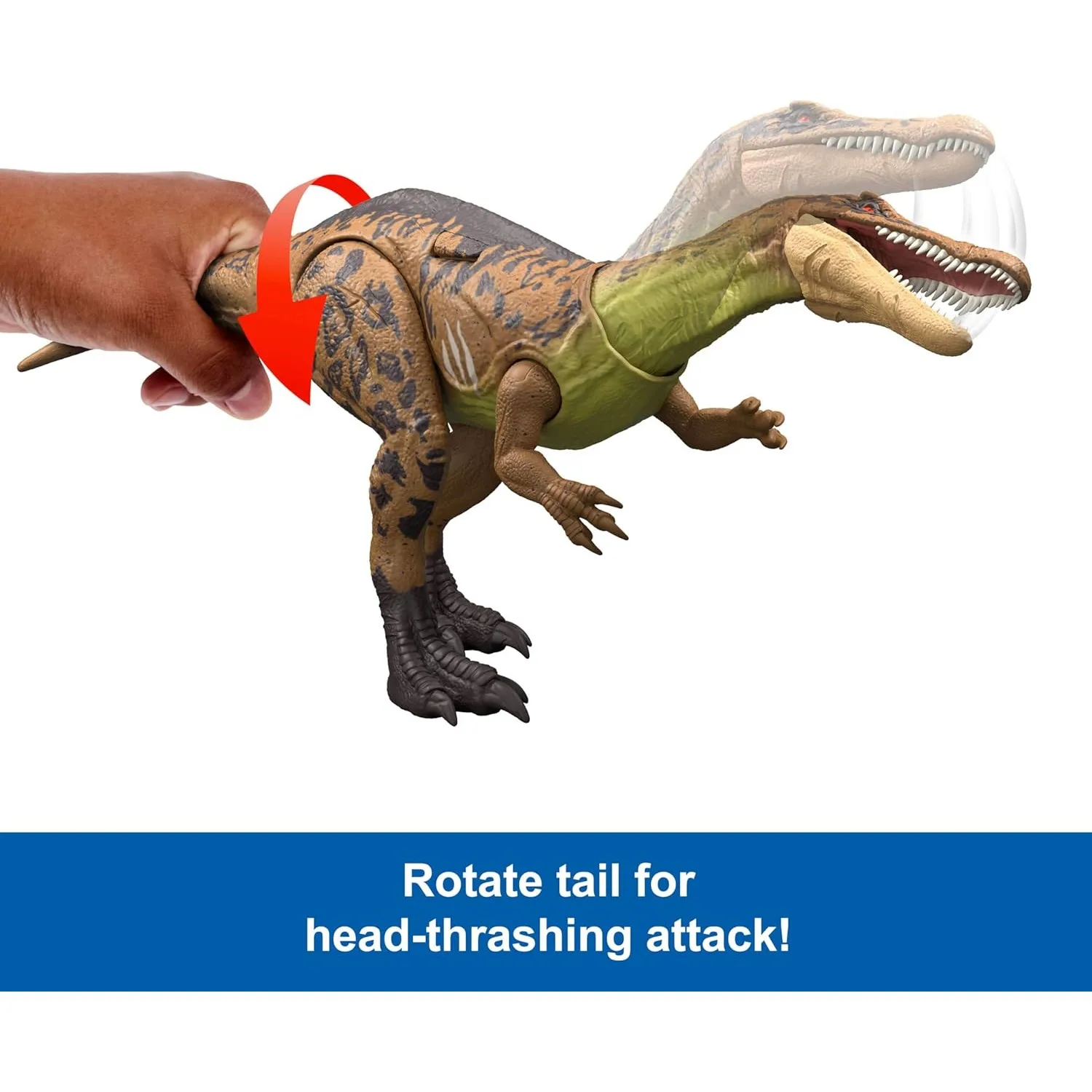 2025 New Original Mattel Jurassic World Gigantic Trackers Suchomimus Dinosaur Action Figure Toys for Boy Children Christmas Gift - Image 5