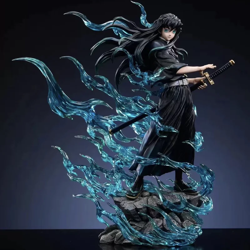 Demon Slayer Tokitou Muichirou Pvc Action Figure 33cm Anime Figure Gk Statue Model Toys Collection Doll Kids Christmas Gift Toy - Image 3