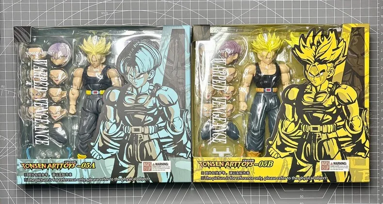 Tonsenarttoys Tonsen Arttoys Kamione Trunks 05a 05b Dragon Ball Z Super Saiyan SSJ SSJ2 Anime Action Figures Models Toys Gifts - Image 9