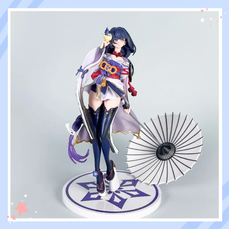 Genshin Impact Raiden Shogun Figure Anime Model Decorative Ornament Game Character Collectible Anime Peripheral - Image 4