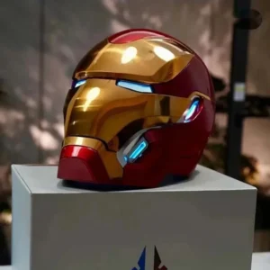 Iron Man MK50 Figure 1:1 Wearable Cos Mask Voice-Activated Deformation Helmet Around Animation Derivatives Model Toy Gift Boy
