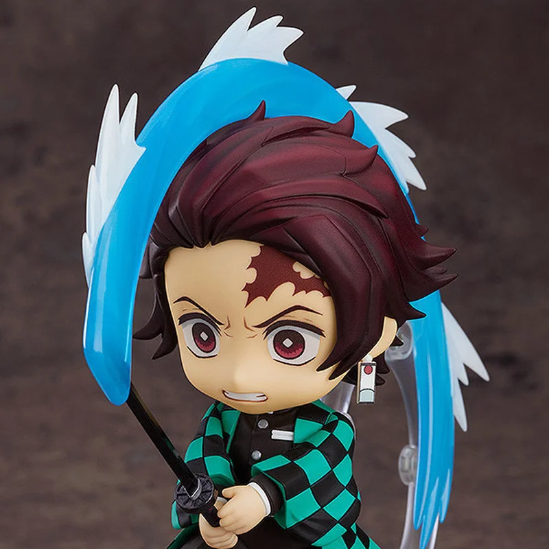 Nendoroid Demon Slayer Kimetsu No Yaiba Tanjiro Kamado Poseable Face-Swappable Anime Figure Model Collectible  Action Figures