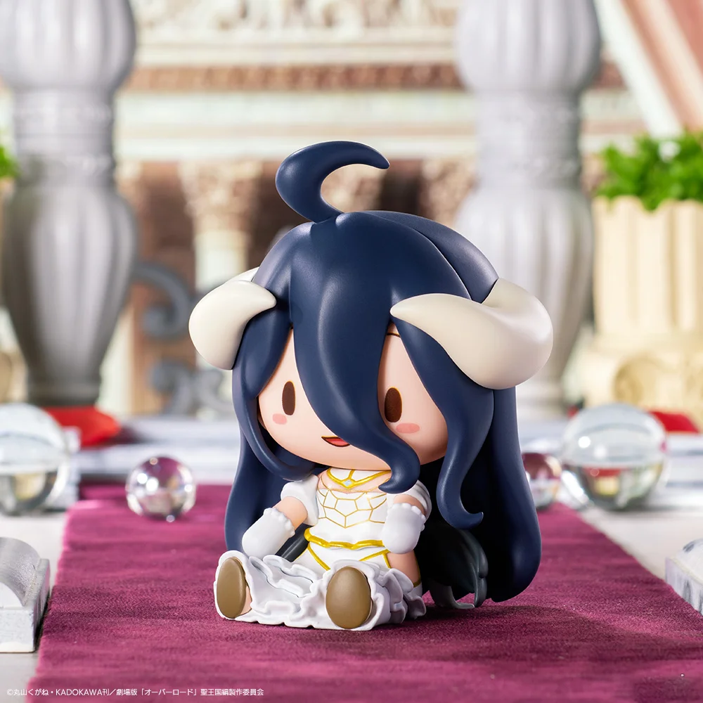 In Stock Original S-FIRE Fuwa Petit OVERLORD Albedo Q-version Doll Cartoon Creative Computer Ornament Anime Collectible Gift - Image 4