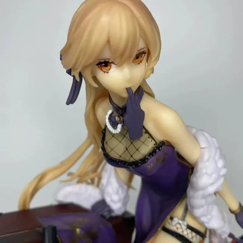 20cm GFL Zyuuin Damaged Ver. PVC Figure Cute Purple Heart Character Detailed Display Ornament for Anime Fans Model Ornaments - Image 3