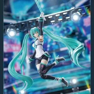 SOSKILL Hatsune Miku Sing for the Future Plastic Model Kit Color-Changing Stage Lights With Bonus Items Collectible Figure
