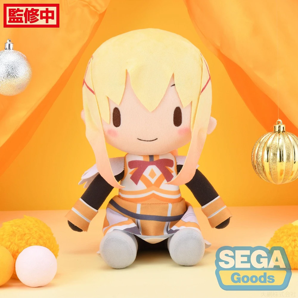 In Stock SEGA Megumin Darkness Plush Doll Aqua Iris Anime Figure Collectible Model Kono subarashi sekai ni shukufuku wo! 27Cm