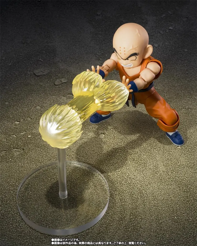 BANDAI Dragon Ball Anime Krillin S.H.Figuarts Action Figures Model Figurine Original Figuarts Decoration Toys - Image 6