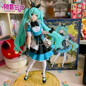 21cm Anime Hatsune Miku Figure Original Taito Artist Master Piece Vocaloid Alice Amp Pvc Action Model Doll Toys