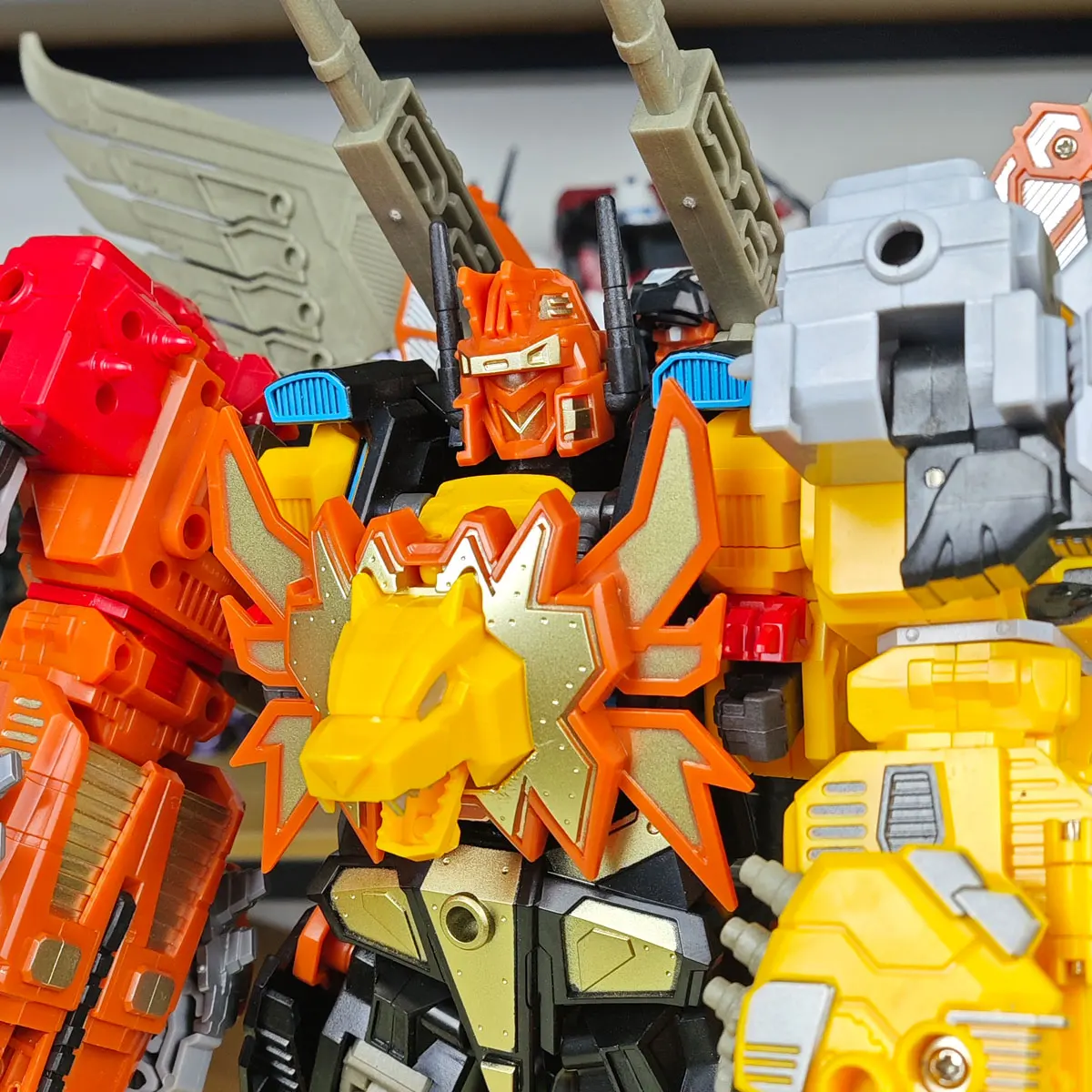 TENGYANG 30CM Predaking Transformation Predacons 6 IN 1 OR 5 IN 1 Action Figure Toys NO BOX
