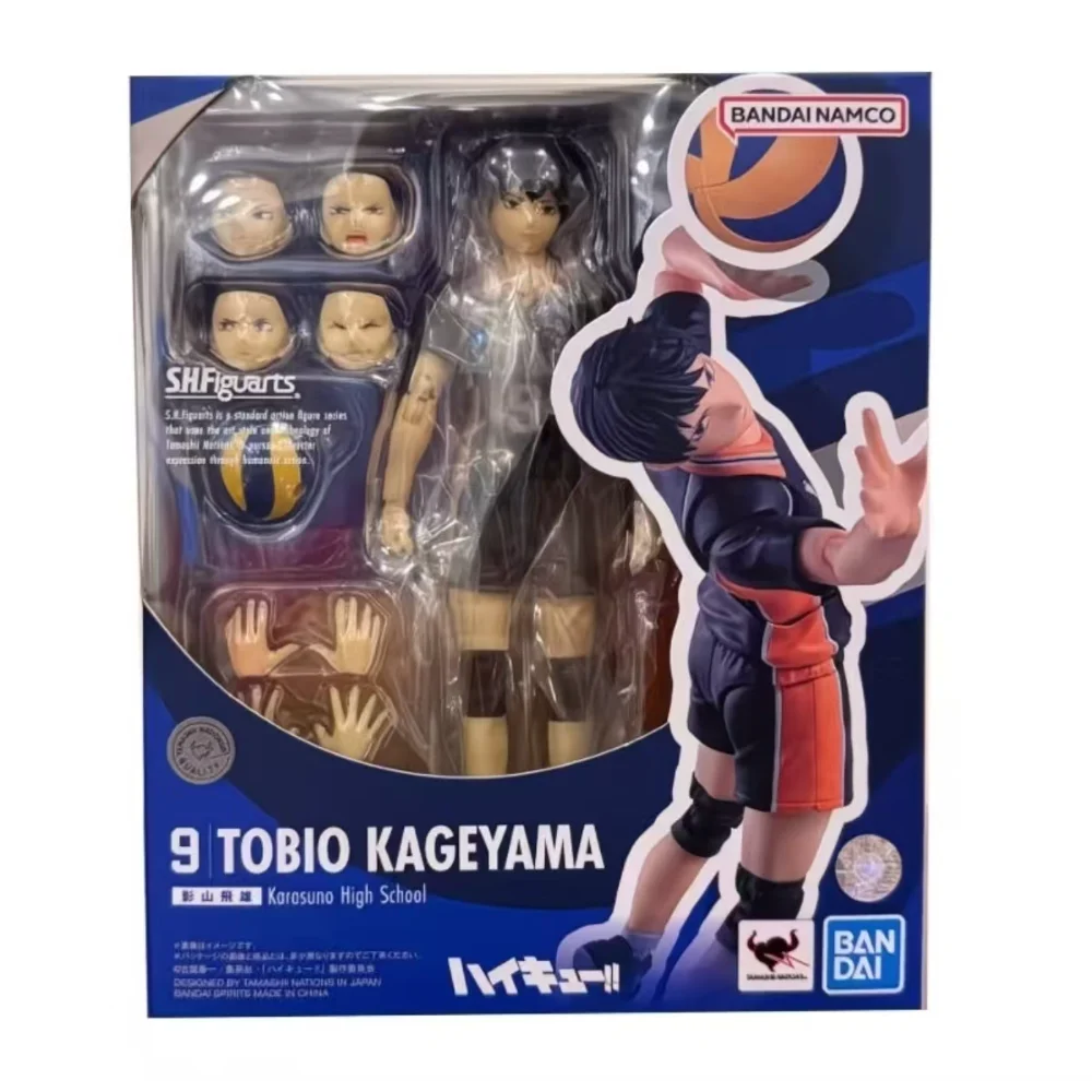 Bandai Haikyuu Action Figure SHF Hinata Shoyo Karasuno Hight School High Poseability Collectibles Anime Figures Toys Boys Gift - Image 5