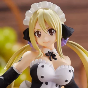 Anime Figure Lucy Heartfilia maid action figures Lucy Heartfilia Aquarius Form figurine Erza·Scarlet PVC Model statue gifts 18cm