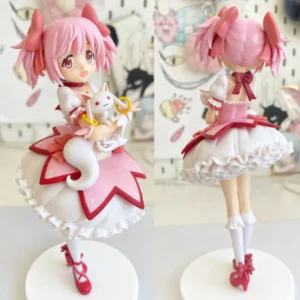Puella Magi Madoka Magica Aniem Figure Kaname Madoka Action Figure Magic Girl Model Decor Statue Dolls Toys Christmas Gift