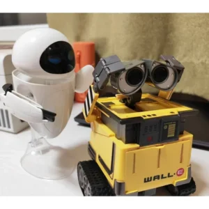 Disney Walle Toys EVE Transforming WALL E Anrme Robot Action Figure Model PVC Toy Kid Birthday Gift for Children CollectionMovie
