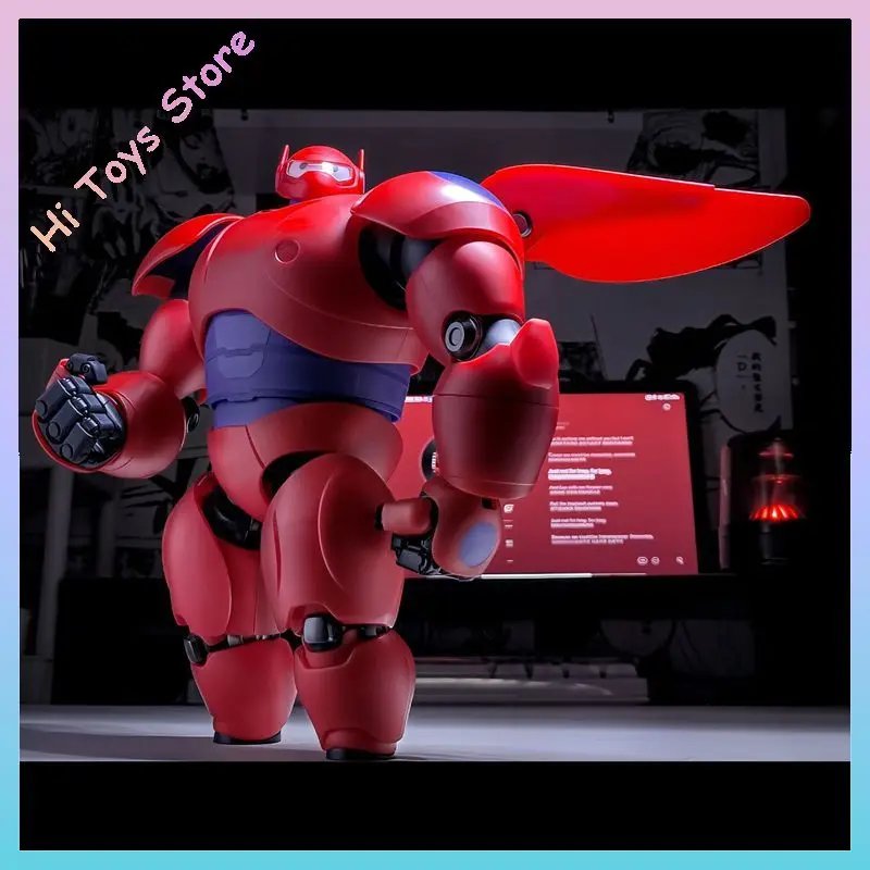 In Stock Original Gong Big Hero 6 Baymax Assembly Model Baymax Doll 18cm Assemble Movable Dolls Children Toys Birthday Gift