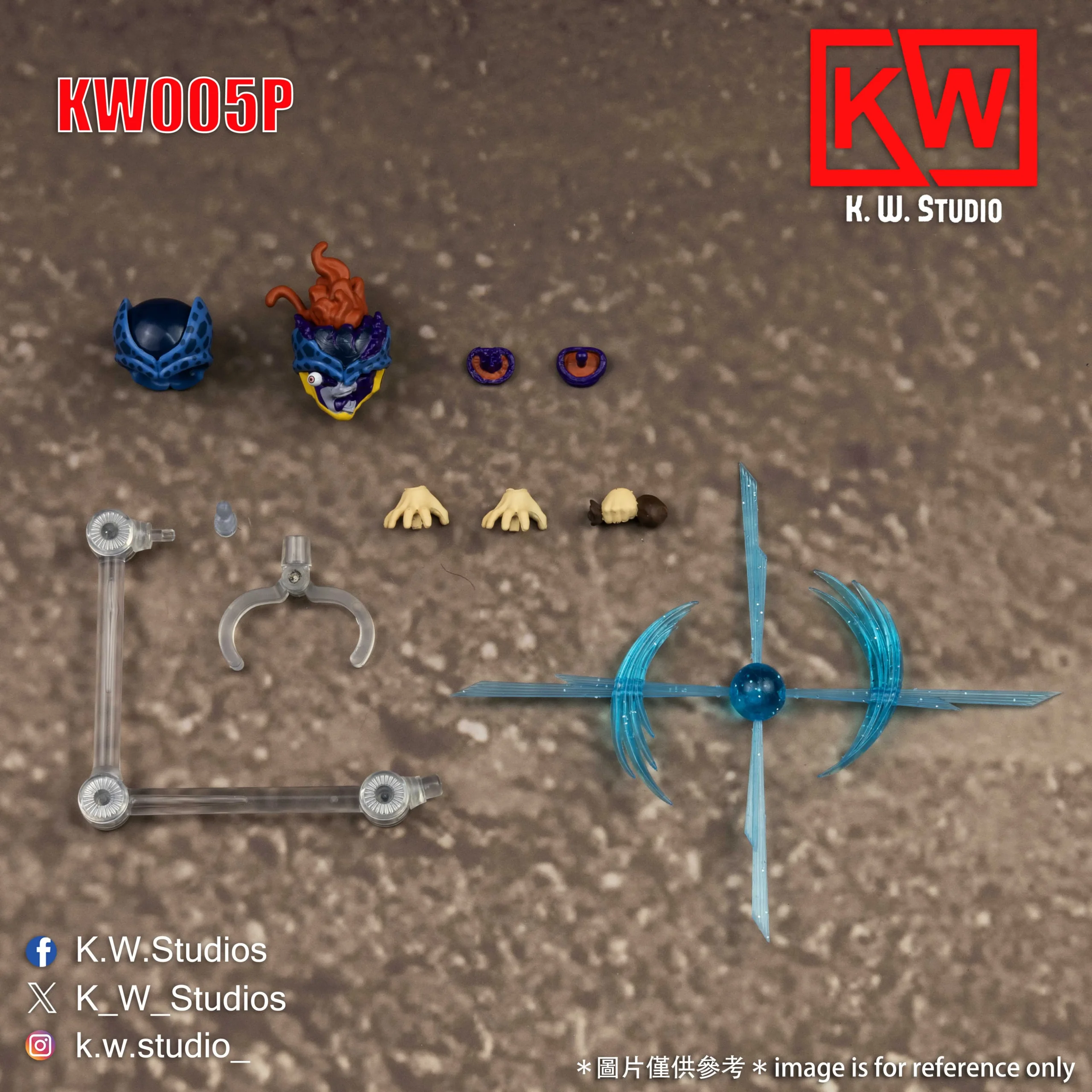 In Stock Original Kw Studio Kw005 Kw005p Dragon Ball Cell Shf Tiny Monster Accessories Pack Anime Action Figure Model Toy Kid - Image 5