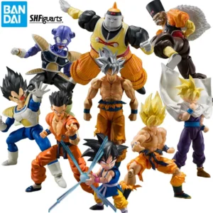 BANDAI Dragon Ball S H Figuarts SHF Broly Frieza Vegeta Legendary Goku Android 19 V Jump 30th Goku Action Toy Figures Gift
