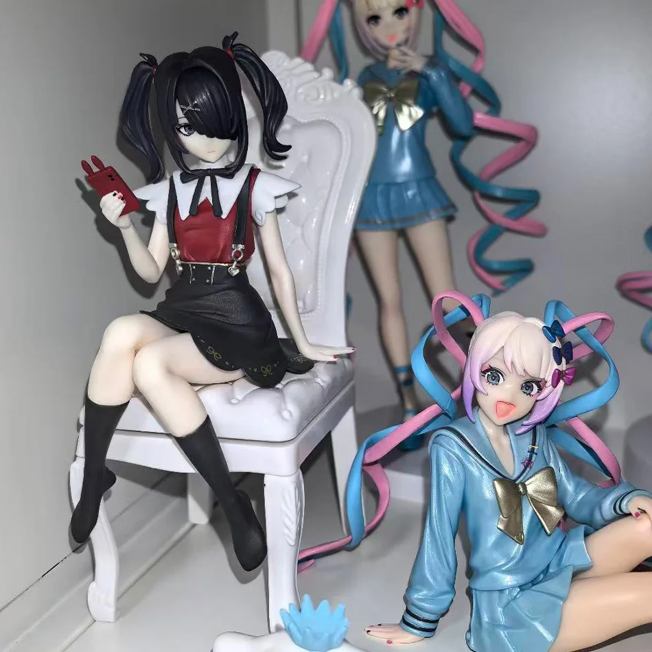 Needy Streamer Overdose KAngel & Ame-chan Figure Set Noodle Stopper PVC Collectible Model Toy Gift