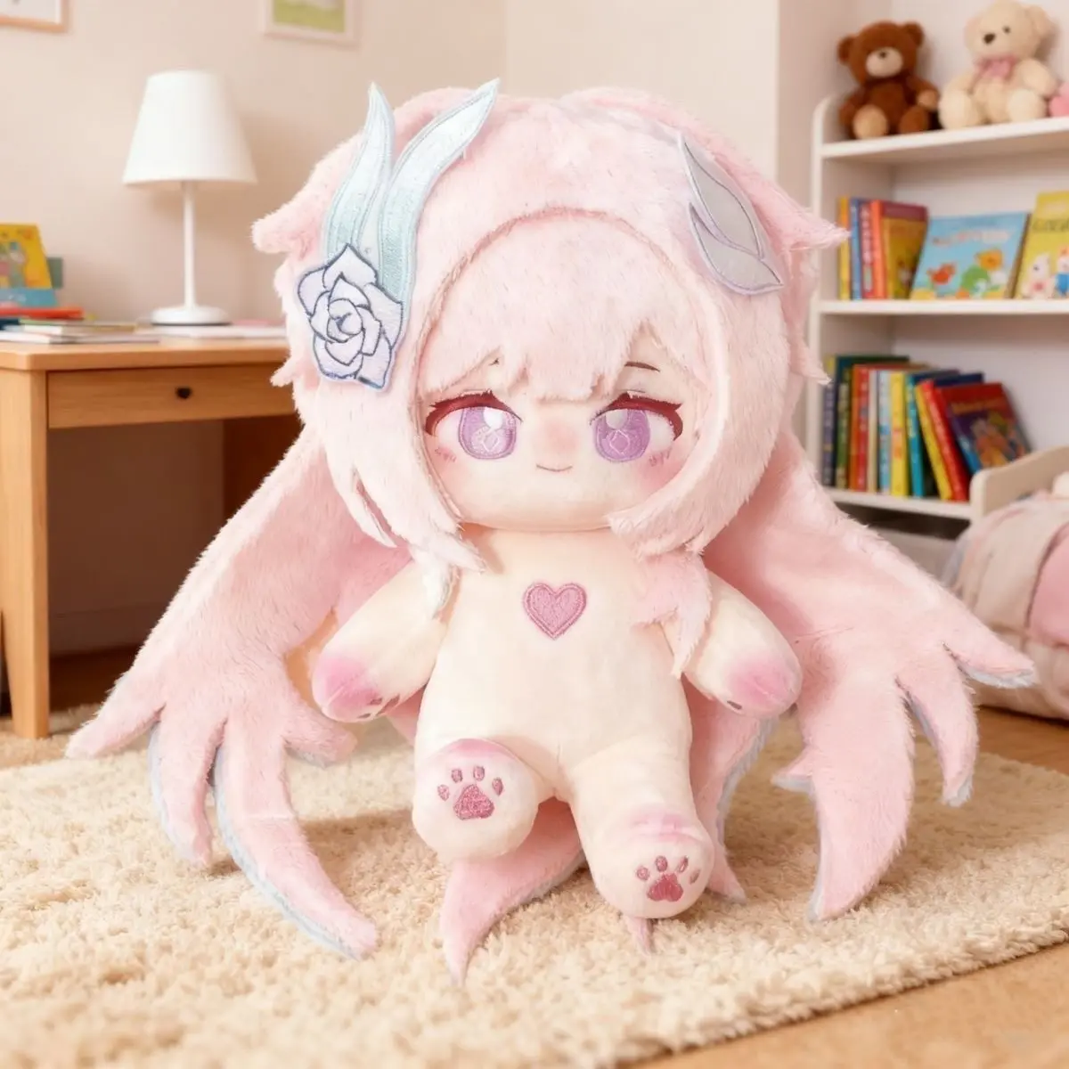 Honkai Star Rail Cyrene 20cm Cotton Doll Cute Stuffed Plush Toy Anime Game Peripheral Fans Collectible Gift Cosplay Doll