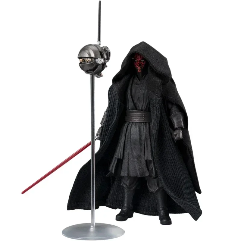 In Stock Original Bandai SHF Star Wars The Phantom Darth Maul Action Figure Animation Toy Gift Model Collector Anime Hobby