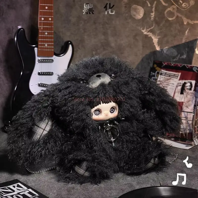 new MayMei 400% bag Rebellious Doll Plush Stuffed Animal Blind Box Collectible Bag Pendant Keychain Girls Birthday New Year Gift - Image 5