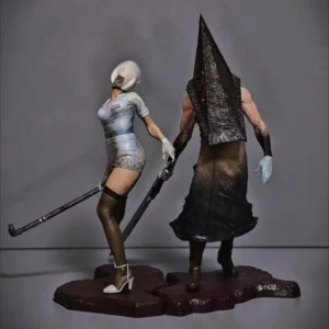 Official In-Stock Konami Silent Hill 2 "Pyramid Head" & "Bubble Head Nurse" - Fashion Collectible Prize Figure Gift.