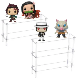 Vertical Acrylic Display Riser,Perfume Stand Organizer,Clear Display Shelf for Cosmetics,Cupcake,Action Figures,Pop Mart Dolls