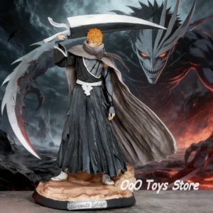 Anime Bleach Figure Kurosaki Ichigo Action Figures Pvc Statue Desktop Ornamen Collection Model Toys Gifts 33cm