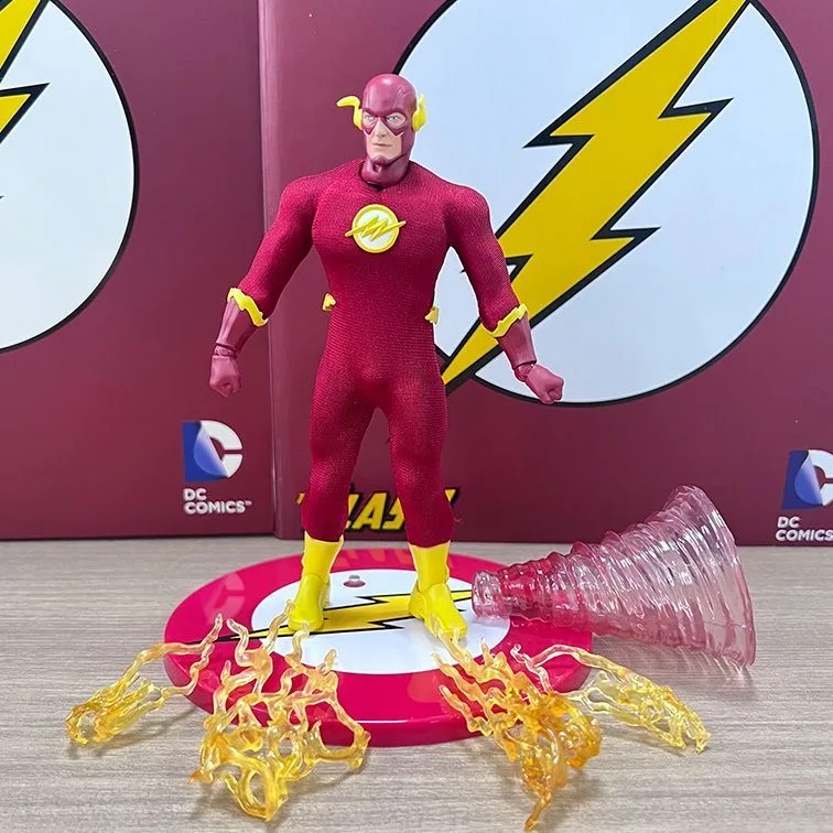 Genuine The Flash Red Reverse Flash Anime Figure Action Model Boys Collectible Toys 6 Inches Children Birthday Gift