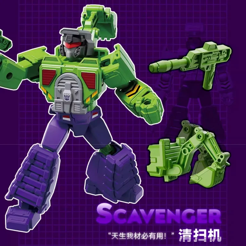 Original Blokees Hero Transformers Galaxy Version Vol.3 Blind Box Soundwave Assembly Model Peripheral Collection Toys Kids Gifts - Image 13