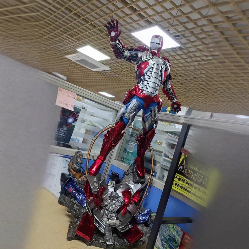 New Product In Stock Marvel Series 66cm 1/4 Iron Man Mk5 Avengers High-End Gk Statue Figurine Model Surprise Gift For Fans - Image 4