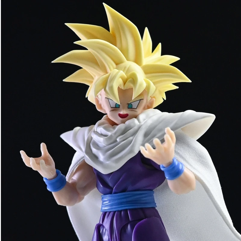 New Ko Hm&Air Shf Dragon Ball Z Ssj Son Gohan Ha001-004 Dlc Heads Accessories Anime Action Figures Model Collection Gifts Toys - Image 6