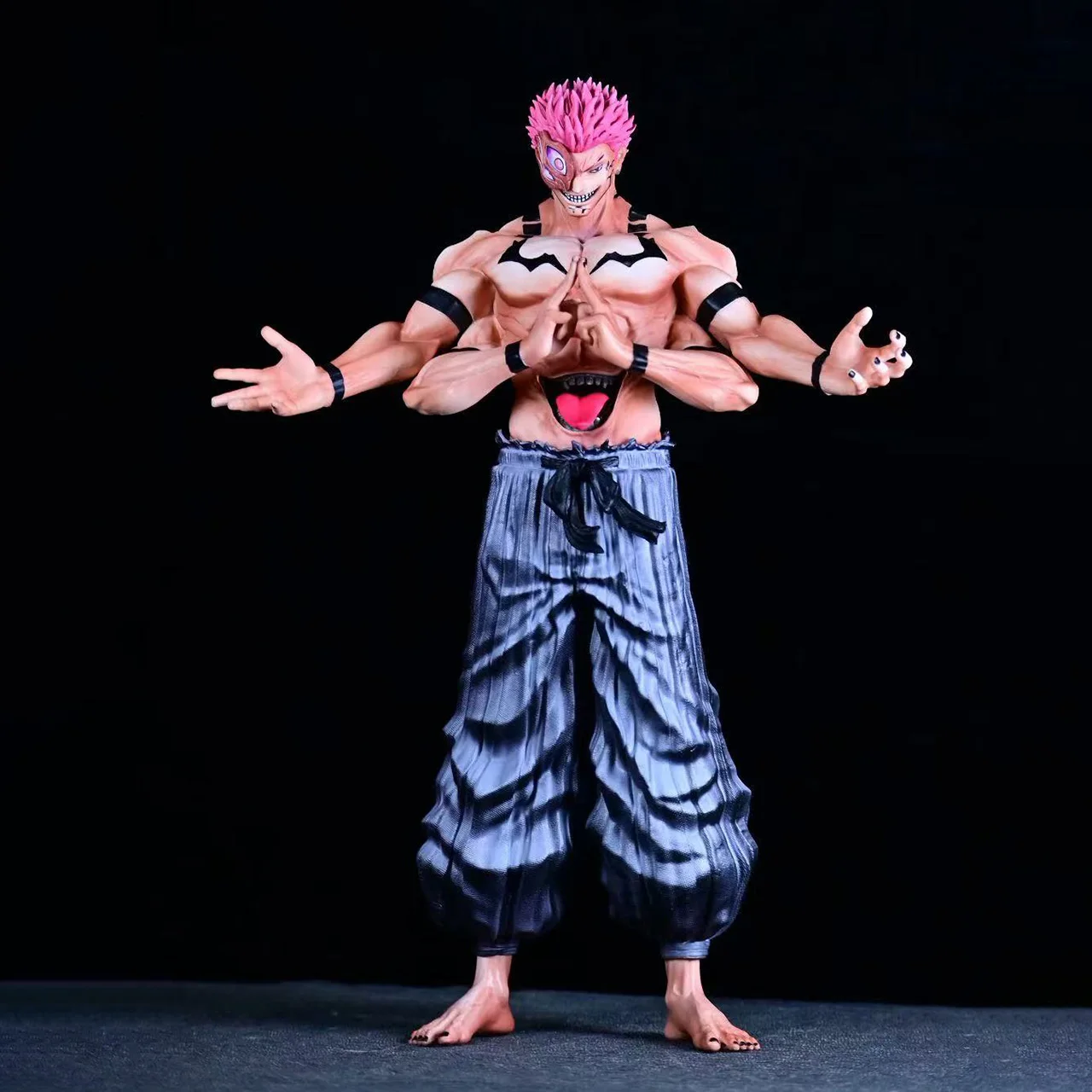 32cm/12.6inch Anime Jujutsu Kaisen Figures Ryomen Sukuna Action Figure Pvc Collection Statue Model Ornament Doll Toys for Gifts