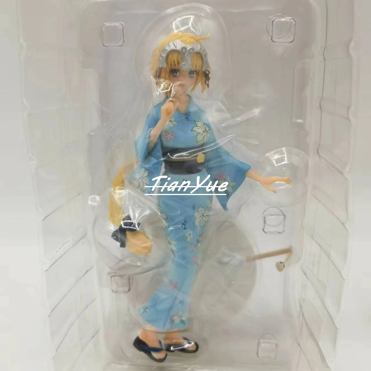 Anime Fate Grand Order Saber and Joan of Arc and Mash Kyrielight kimono version Action Figure Model Toy 21cm - Image 4