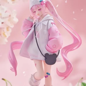 Genuine Furyu Anime Toy Hatsune Miku Series Sakura Miku Cool Style 19cm Figure Model Desktop Ornament Toy Girl Gift