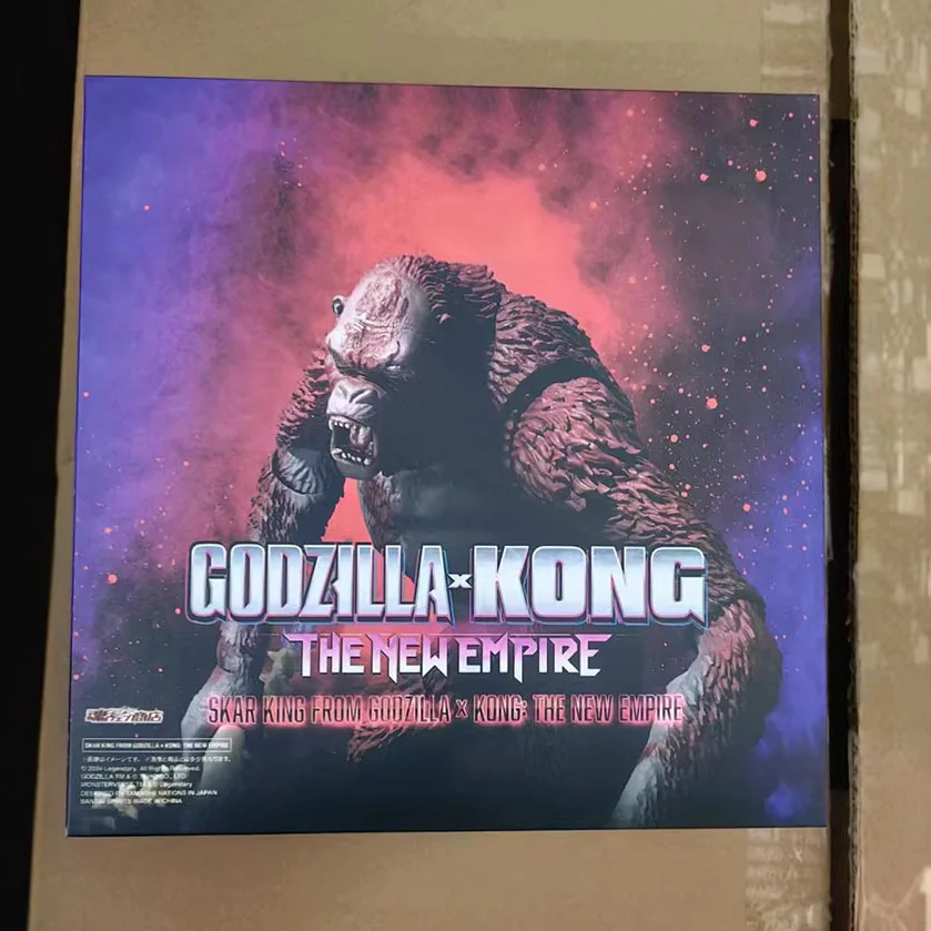 NEW!SHM 2024 Godzilla Vs. King Kong 2: Rise Of Empires Scar King PVC Action Figure Kids Adult New Year's Christmas Gifts 20cm - Image 4