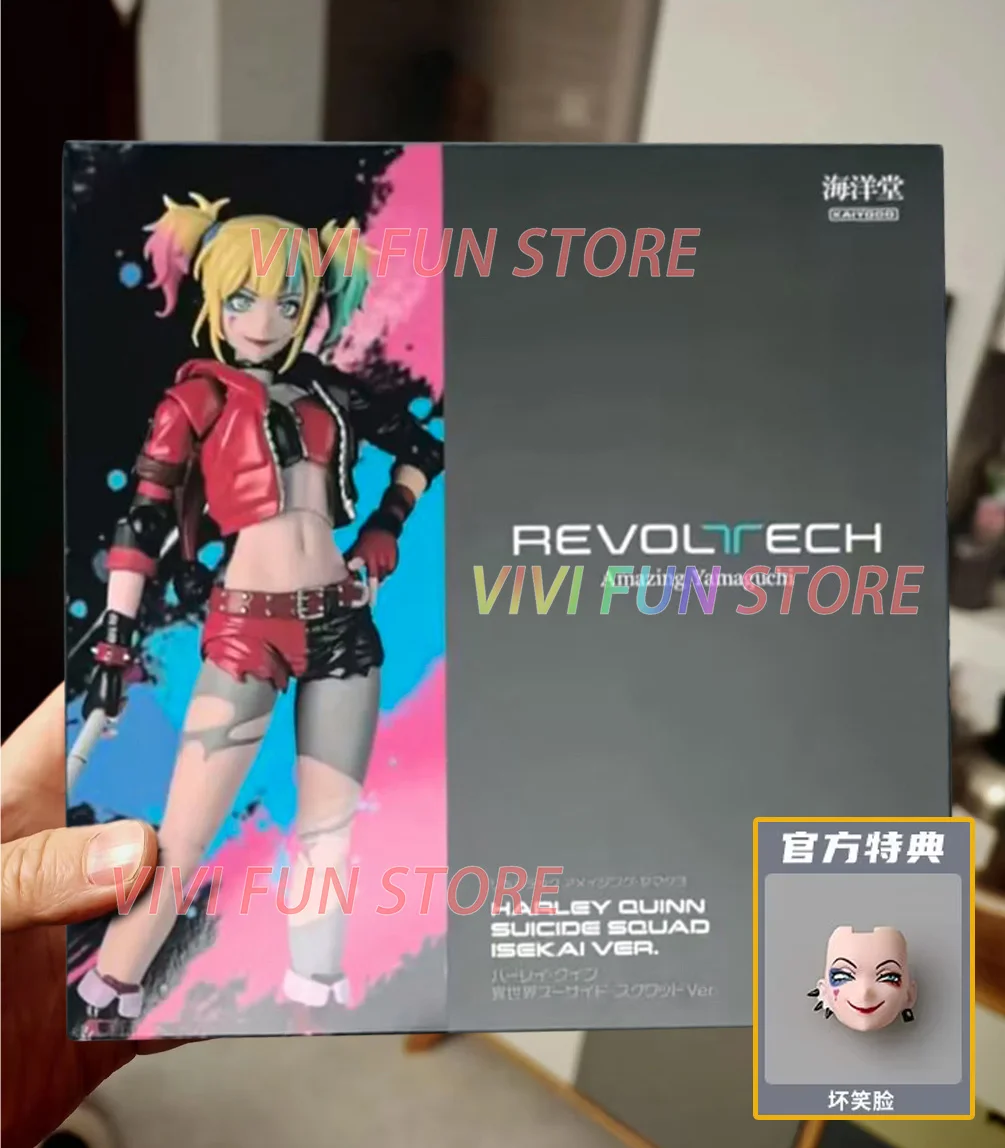 In Stock Kaiyodo Harley Quinn SUICIDE SQUAD ISEKAI VER. Movability Model Toys Revoltech AMAZING YAMAGUCHI The Clown's Girl - Image 7