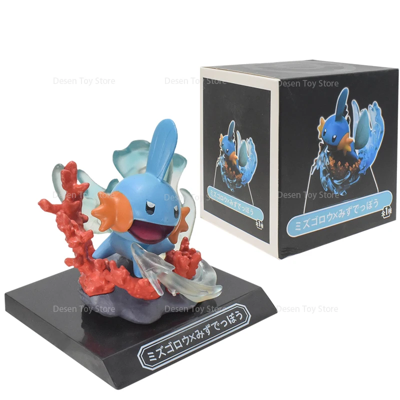 5 Styles Pokemon Figures Treecko Mudkip Mimikyu Chikorita Jigglypuff PVC Action Model Figures Toy Doll Cartoon GIft for Children - Image 14