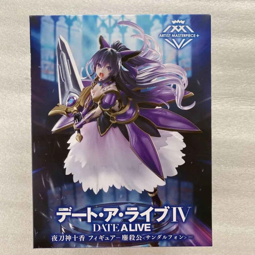 In Stock Taito Original Genuine Date A Live IV Yatogami Tohka Artist MasterPiece+ Sandalphon 21cm Collections Model Toy Figures