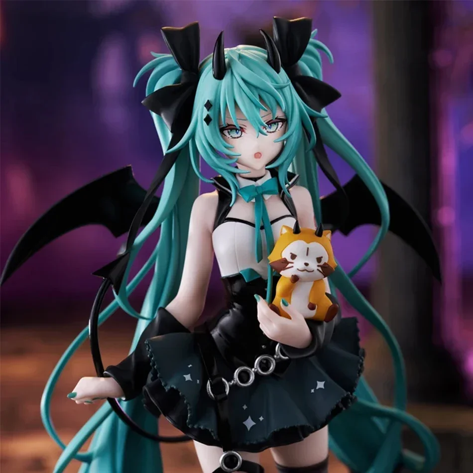 Top Selling Anime Peripheral Ornament Hatsune Miku Little Devil Dark Angel Chuyin Handmade PVC Model In Stock Fast Ship - Image 6