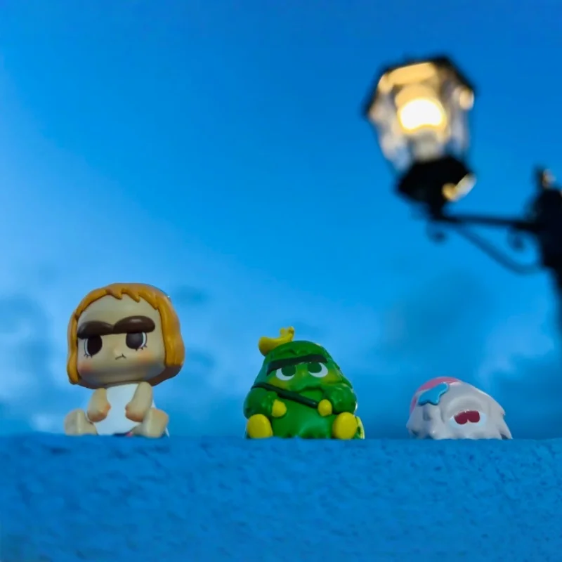 In Stock 52toys Original Cicilu Friendship Boat Series Cute Mini Anime Figure Kawaii Desktop Decor Model Kids Birthday Toys Gift