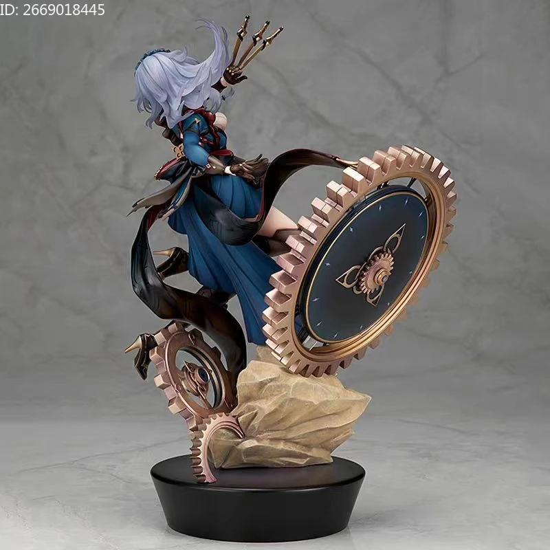 【Presale】Touhou Project Izayoi Sakuya Game Character Sculpture Anime Figurine Action Figurals Statue Figures Collectible Model