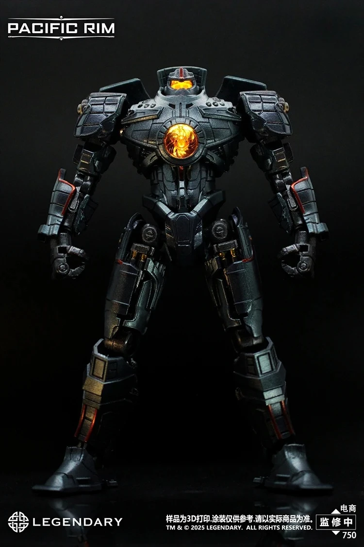 In Stock Empire Sky Studio Pacific Rim Gipsy Danger Crimson Typhoon 5-inch 13cm Assembly Action Figures