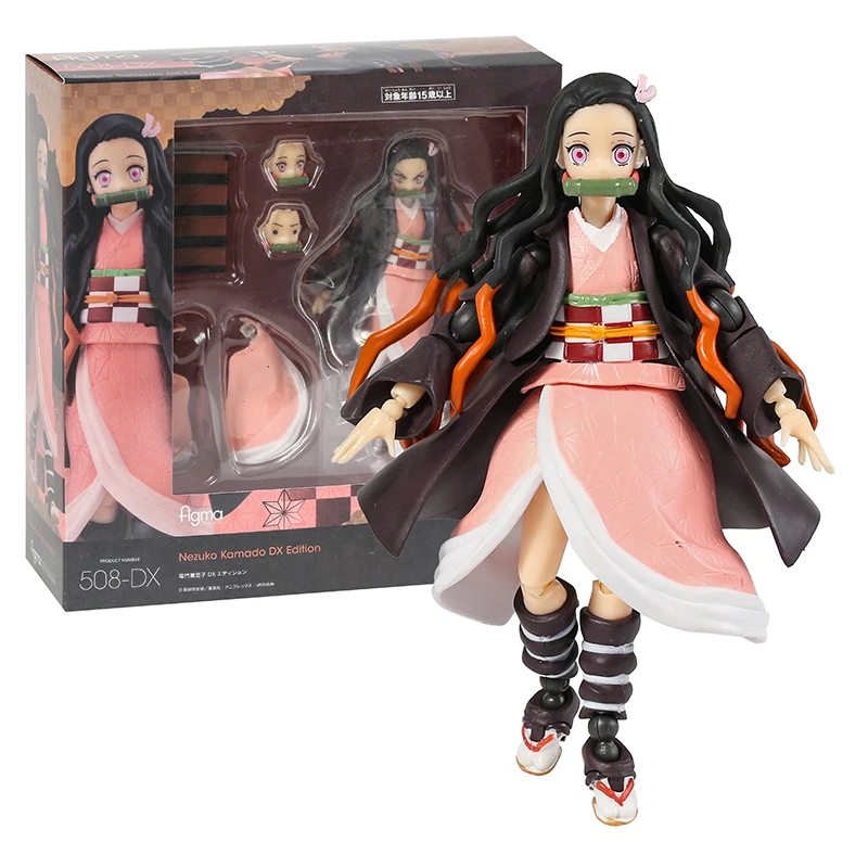 Pop Anime Demon Slayer Kamado Nezuko Figma Tanjiro Zenitsu 14CM PVC Action Figure Movable Model Toy Collectible Toy Decoration - Image 8
