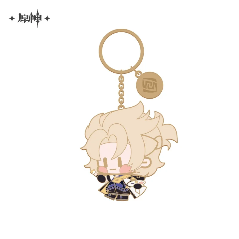 Sunsyea Official Genshin Impact Merch From miHoYo Albedo Keychain Pendant Anime Collection